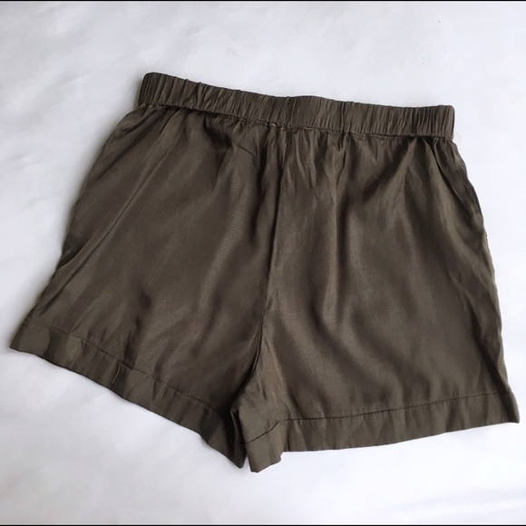 Lumiere Silky Tie Shorts - Picture 4 of 5